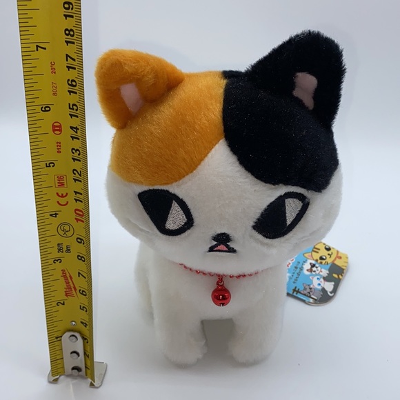 Calico Amuse Plush Stuffed Animal Cat Chinese Kitty - Picture 10 of 11